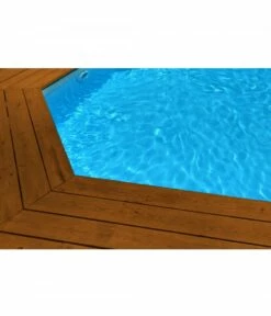 Liner 75/100 Compatible Piscine Sunbay PAPAYE 627x387x119 Bleu Foncé
