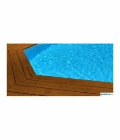 Liner 75/100 Compatible Piscine Nortland Octogonale 510x120 Bleu Foncé