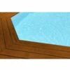 Liner 75/100 Compatible Piscine Sunbay ANANAS 428 X 117 Bleu Clair -baignoire vente liner 75100 compatible piscine sunbay ananas 428 x 117 bleu clair