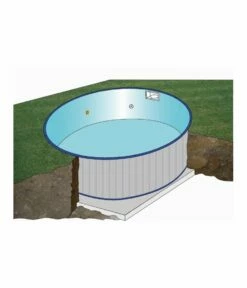 Piscine Enterrée Acier Ronde 4.20m - Hauteur 1.50m - Filtration 8m3/h -baignoire vente piscine enterree acier ronde 4 20m hauteur 1 50m filtration 8m3h 4