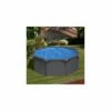 Piscine Hors Sol Acier Anthracite Louko -Ronde D. 3.00m - H 1.20m