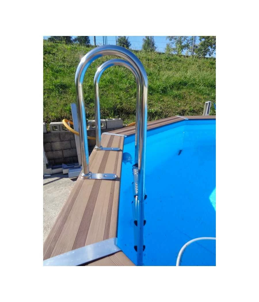 Piscine Hors Sol Composite Avantgarde Octo. Allongée 6.64m X 3.86m H 1.24m + Projecteur 5 Piscine Hors Sol Composite Avantgarde Octo. Allongée 6.64m X 3.86m H 1.24m + Projecteur – Image 3