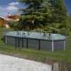 Piscine Hors Sol Composite Avantgarde Octo. Allongée 8.04m X 3.86m H1.24m -baignoire vente piscine hors sol composite avantgarde octo allongee 8 04m x 3 86m h1 24m