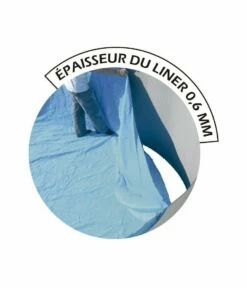 Piscine Hors Sol Ovale Anthracite PRESTIGE 5.50m X 3.66m X H1.32m -baignoire vente piscine hors sol ovale anthracite prestige 5 50m x 3 66 m h1 32m 4