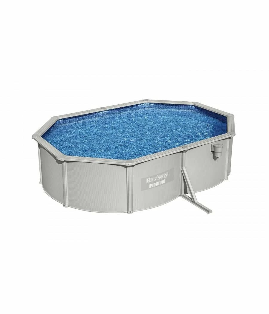 Piscine Hors Sol Ovale Hydrium 5.00m X 3.60m Hauteur 1.20m Filtre Sable 4 Piscine Hors Sol Ovale Hydrium 5.00m X 3.60m Hauteur 1.20m Filtre Sable – Image 2