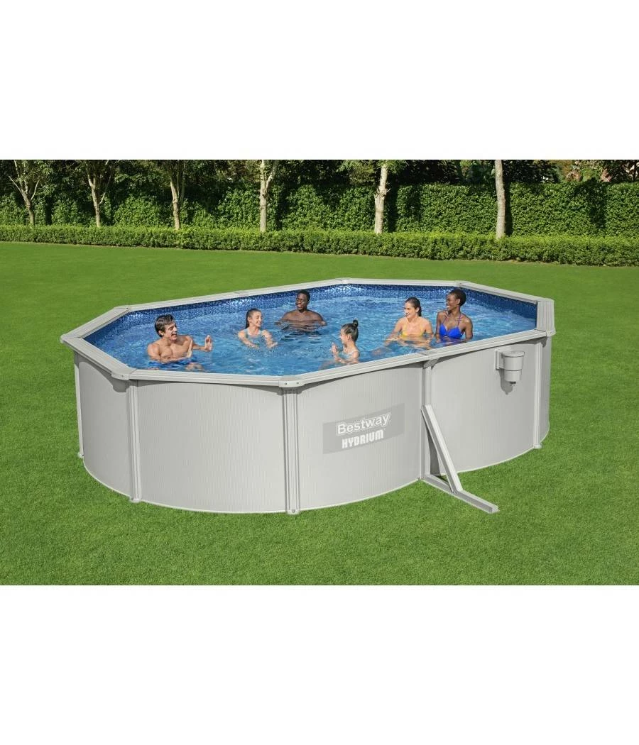 Piscine Hors Sol Ovale Hydrium 5.00m X 3.60m Hauteur 1.20m Filtre Sable 7 Piscine Hors Sol Ovale Hydrium 5.00m X 3.60m Hauteur 1.20m Filtre Sable – Image 5