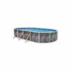 Piscine Hors Sol Ovale Piedra 7.30m X 3.66m H1.20m -baignoire vente piscine hors sol ovale piedra 7 30m x 3 66m h1 20m