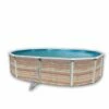 Piscine Hors Sol Ovale Pinus 5.50m X 3.66m H1.20m -baignoire vente piscine hors sol ovale pinus 5 50m x 3 66m h1 20m