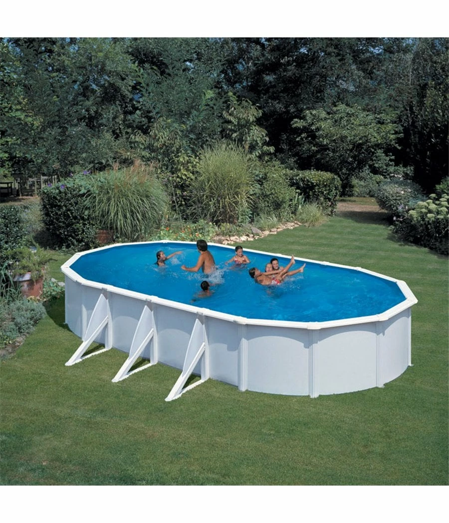 Piscine Hors Sol Ovale Piscineo Start Top - 7.20m X 3.75m - H 1.32m 3 Piscine Hors Sol Ovale Piscineo Start Top - 7.20m X 3.75m - H 1.32m