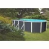 Piscine Hors Sol Ovale Prestige Anthracite 7.30m X 3.66m H1.20m -baignoire vente piscine hors sol ovale prestige anthracite 7 30m x 3 66m h1 20m
