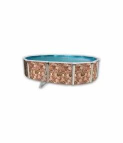 Piscine Hors Sol Ovale Rocalla 5.50m X 3.66m H1.20m