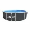 Piscine Hors Sol Ronde Anthracite PRESTIGE 5.50m X H1.32m + échelle De Sécurité -baignoire vente piscine hors sol ronde anthracite prestige 5 50m h1 32m echelle securite
