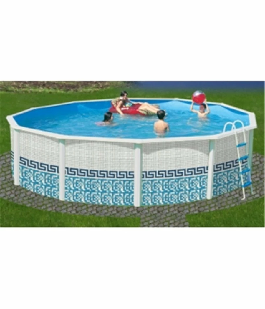 Piscine Hors Sol Ronde Mosaico D 6.40m H1.20m 3 Piscine Hors Sol Ronde Mosaico D 6.40m H1.20m