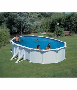 Piscine Hors Sol Start Ovale 6.10x3.75m H 1.20m Filtre Sable