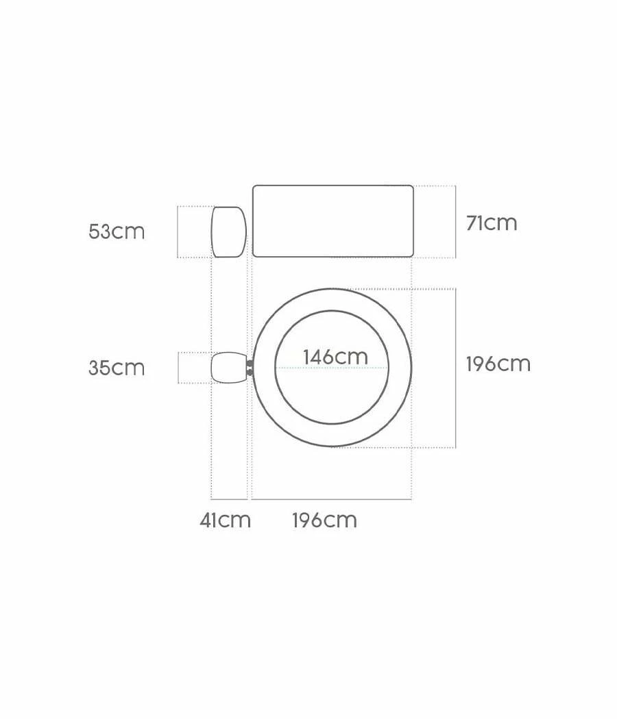 Spa Gonflable Lay-Z DOMENICA - 4 à 6 Places 6 Spa Gonflable Lay-Z DOMENICA - 4 à 6 Places – Image 4